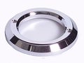 Maxxima M50305 Chrome 2 Round Plastic Grommet Cover For Clearance Marker Light 