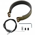 Rear 4 Inch Brake Band Pin With 70 Black Throttle Cable Replacement For Manco Bandit Critter 1492 4316 297 Rotary 484 Azusa 