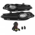 Hecasa Fog Lights Assembly Compatible With 2016-2018 Honda Hrv Hr-v Replacement For Ho2592134 Ho2593134 Halogen Driving Lamps