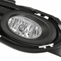 Hecasa Fog Lights Assembly Compatible With 2016-2018 Honda Hrv Hr-v Replacement For Ho2592134 Ho2593134 Halogen Driving Lamps
