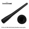 5 In Short Antenna Mast Replacement For 1998 To 2023 Harley Davidson Motorcycles Stubby Carwash Safe Electra Glide Classic