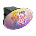 Care Bears Unlock The Magic Living Fun Life Oval Tow Trailer Hitch Cover Plug Insert