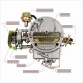 Thundermingo 2 Barrel Carburetor Carb 2100 2150 A800 For Ford 289 302 351 F100 F250 F350 Jeep 360 Mustang Replace Motorcraft