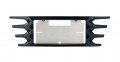 2014-2018 Corvette Rear License Plate Frame Black Hydro Carbon Fiber 