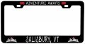 Salisbury Vermont Vanity Metal License Plate Frame 