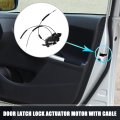 Uxcell Front Right Side Door Latch Lock Actuator Motor With Cable For Nissan Sentra 2007-2012
