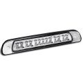 Auto Dynasty Dual Row Led Rear High Mount Chrome Housing 3rd Third Tail Brake Light Reverse Lamp Compatible With Toyota Tundra