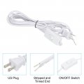 Uxcell 8ft 18 2 Lamp Cord With Switch 300v Electronic Wire Insulated Heat Resistant Electronical Flexible Cable For Led Audio
