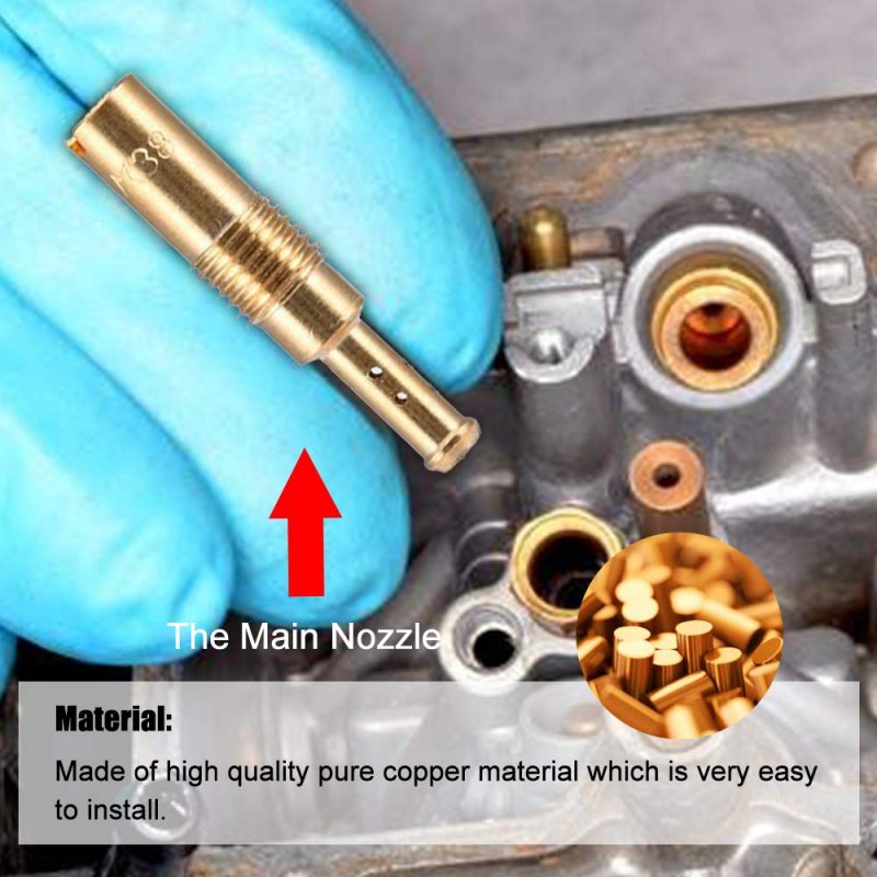 20pcs Jets Kit 10pcs Carburetor Main And Slow Pilot For Pwk Keihin Oko Cvk Pwm