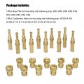 20pcs Jets Kit 10pcs Carburetor Main And Slow Pilot For Pwk Keihin Oko Cvk Pwm