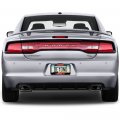 Ipick Image Made For Dodge Charger R T Classic Racing Stripe Black Metal License Plate Frame