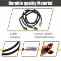 X Autohaux 5c3z15a211ba Fog Lamp Driving Light Wiring Harness Fit For Ford F250 F350 Super Duty 2005-2007 Wire Connector
