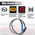 Uxcell Rear Left Right Side Abs Wheel Speed Sensor No 34526764859 For Bmw 328i Base 3 0l L6 Gas 2007-2012