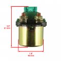 Caltric Starter And Relay Solenoid Compatible With Honda Gl1000 Gold Wing Ltd 999cc Engine 1976