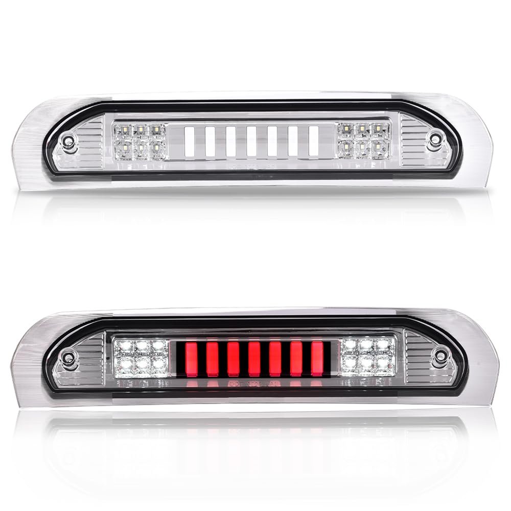 Led 3rd Brake Light Lamp For Dodge Ram 1500 2002 To 2008 And 2500 3500 2003 2009 Fits Models With Cargo Lights Only Clear Lens