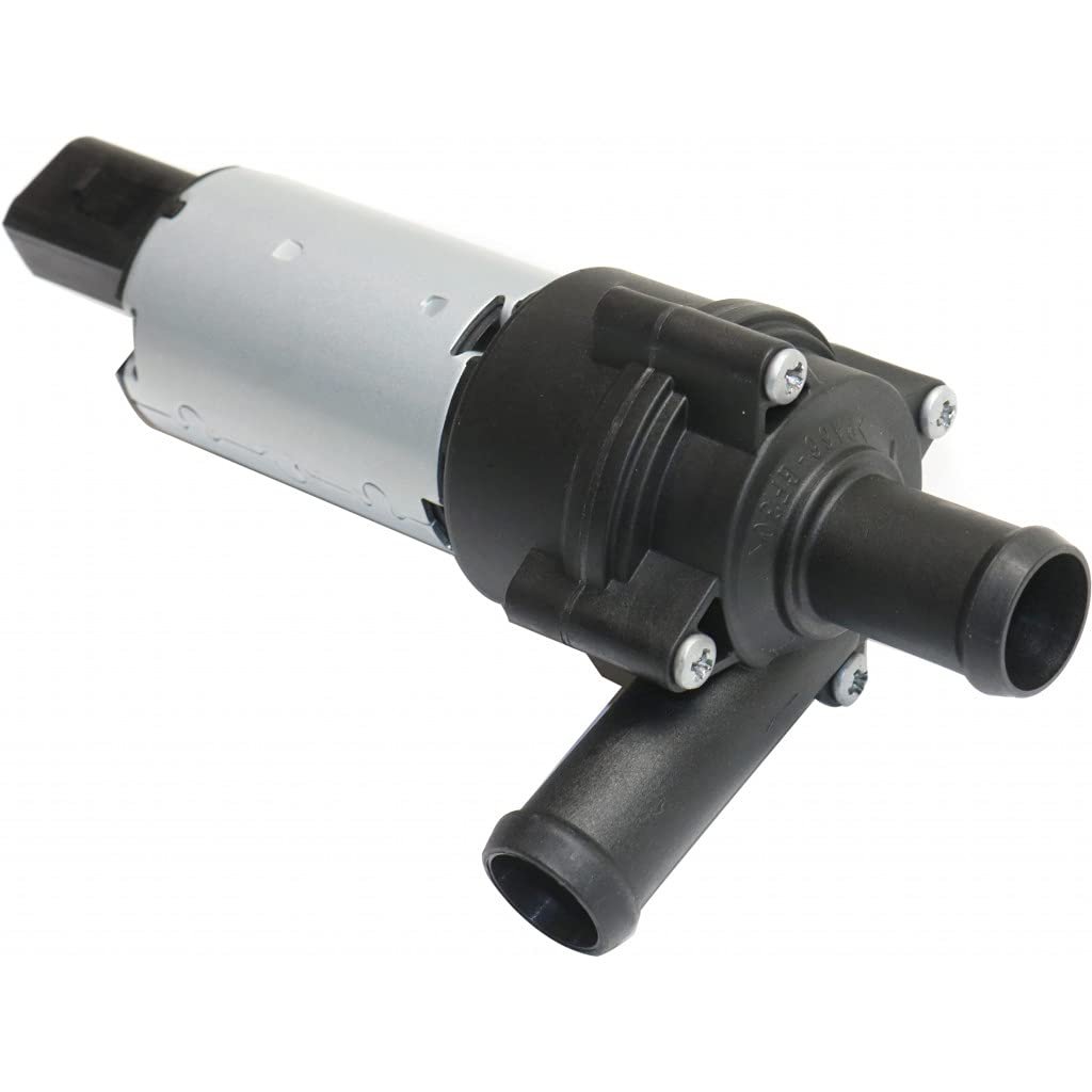 Auxiliary Water Pump For Audi Tt Quattro 2004 2005 2006 Interchange Part 392020073 Front Position Black Plastic Standard Style