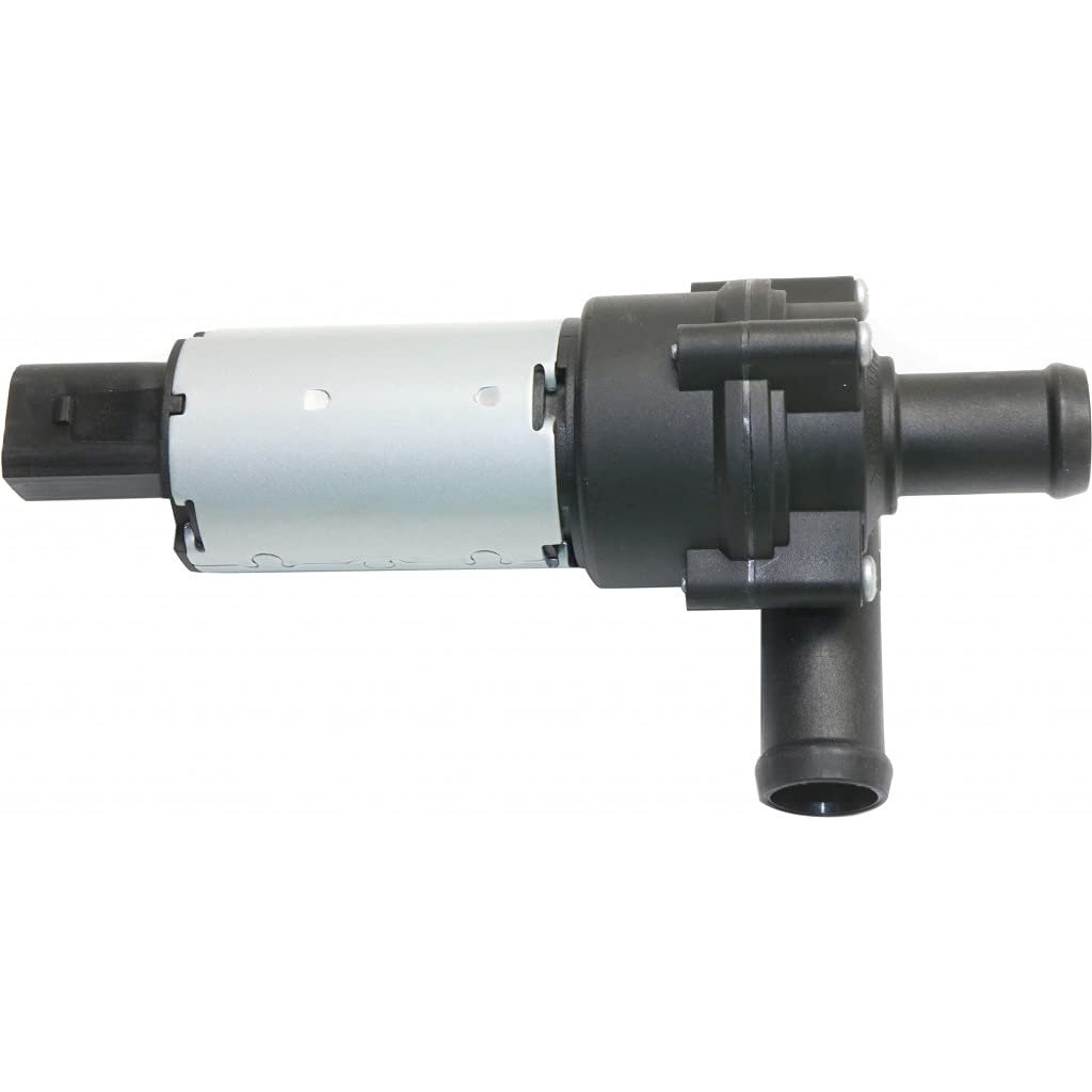 Auxiliary Water Pump For Audi Tt Quattro 2004 2005 2006 Interchange Part 392020073 Front Position Black Plastic Standard Style
