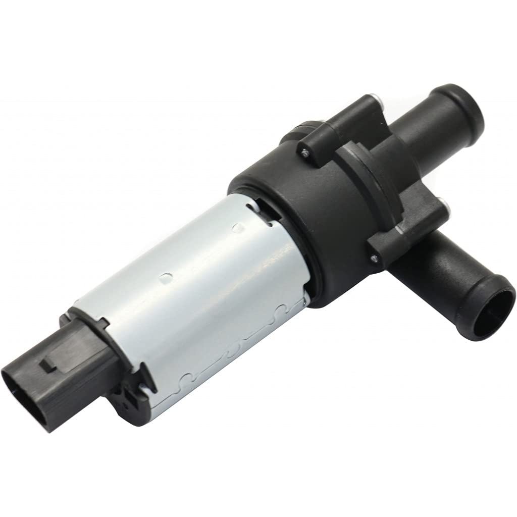 Auxiliary Water Pump For Audi Tt Quattro 2004 2005 2006 Interchange Part 392020073 Front Position Black Plastic Standard Style