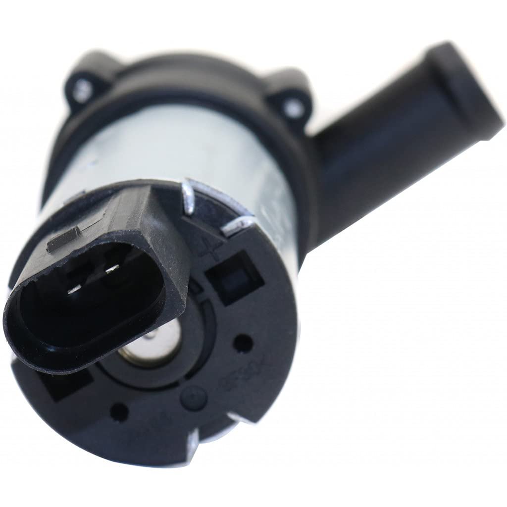 Auxiliary Water Pump For Audi Tt Quattro 2004 2005 2006 Interchange Part 392020073 Front Position Black Plastic Standard Style