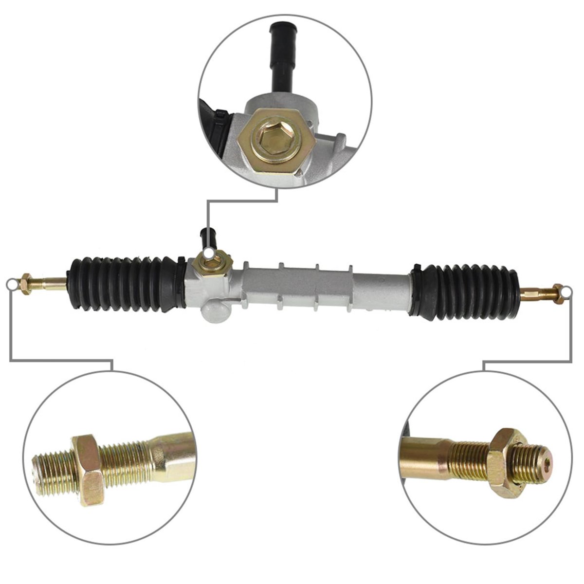 Steering Rack Replacement For 39191-0017 39191-0022 Mule 600 610 Sx 2005-2018