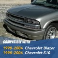 Auto Dynasty 4pcs Switchback L-led Drl Headlights Assembly And Bumper Lamps Compatible With Chevy Blazer S10 1998-2004 Driver