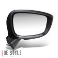 Ma1321207 Factory Style Passenger Right Side Mirror Manual Folding Power Adjust Turn Signal Compatible With Mazda Cx-5 15-16