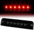 Jeep Wrangler Tj Rear High Mount Led 3rd Third Brake Light Lamp Black Housing Smoked Lens