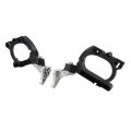 Tcmt Left Right Rearview Mirrors Mount Bracket Fit Honda Goldwing Gl1800 2001-2017