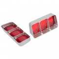 Kuafu Lower Tail Light Compatible With 1972 Oldsmobile Cutlass Supreme 442 Rear Taillights Brake Signal Lamp Halogen W O Bulbs