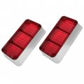 Kuafu Lower Tail Light Compatible With 1972 Oldsmobile Cutlass Supreme 442 Rear Taillights Brake Signal Lamp Halogen W O Bulbs