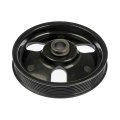 Power Steering Pump Pulley For 1991 Chrysler Tc Maserati Composite Black 6 Groove Serpentine Belt Press Fit Replaces 