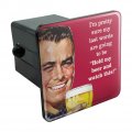 I M Pretty Sure Last Words Going To Be Hold My Beer Watch This Funny Humor Tow Trailer Hitch Cover Plug Insert