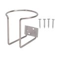 Cup Holder Stainless Steel Wall Mount Boat Rack With 4 Screws For Rv Truck Camping
