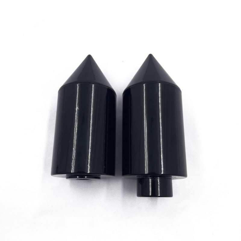 Aluminum Spike Frame Sliders Crash Protectors For Cbr 929 Rr 2000 2001 And 954 2002 2003 Black Left Right Sides Mt290-036-bk