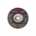 Depressed Center Wheel Type 27 For Cutting And Grinding Aluminum Oxide 4 5 In Diameter 1 8 Thickness 7 Arbor Grit 24 Extra 
