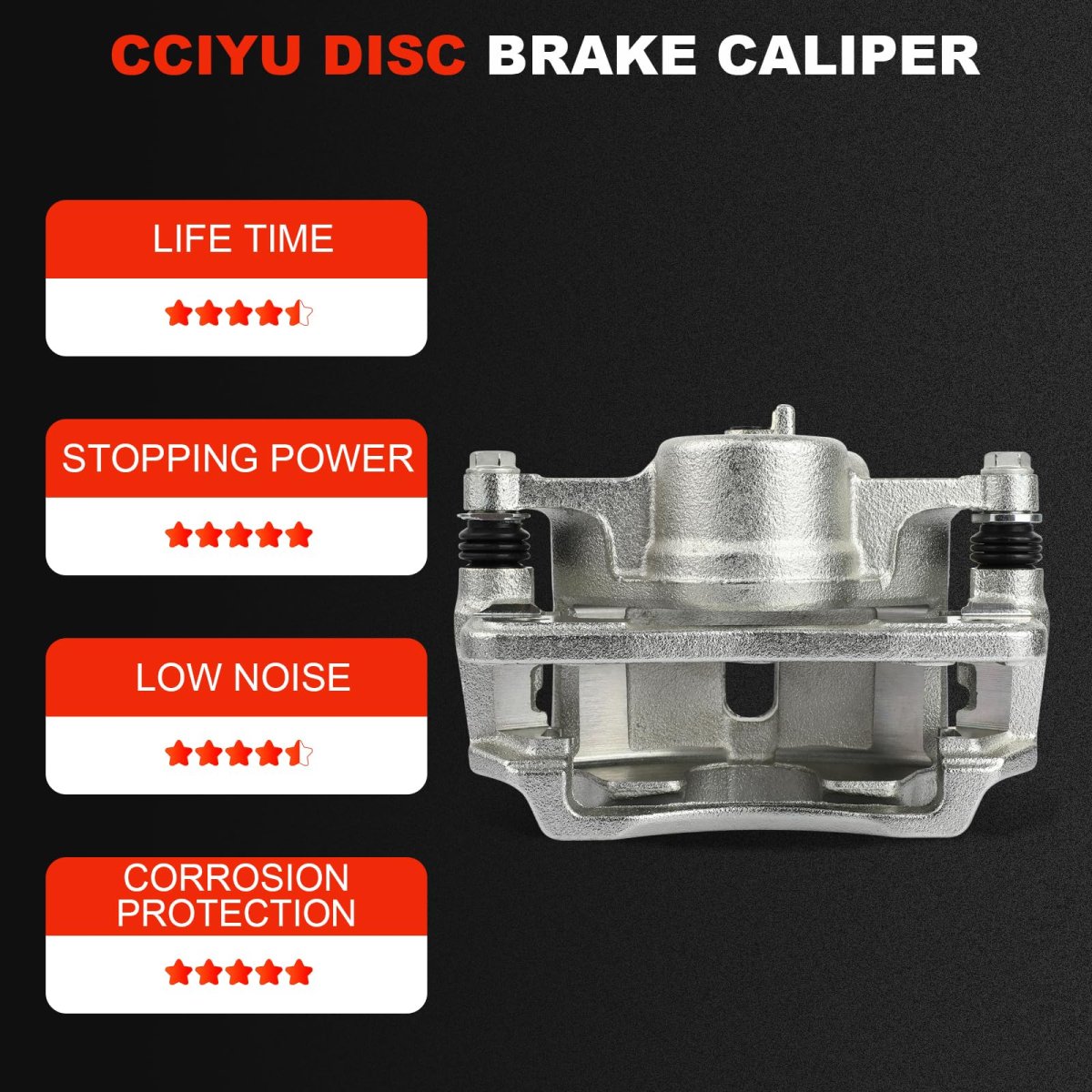 Front Right Disc Brake Caliper Assembly With Bracket 19b1833 For Honda Civic 1996 2011 Acura El 1997 2000 Insight 2010 2014