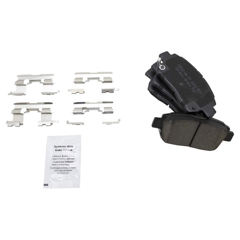 Trq Front Ceramic Disc Brake Pad Rotor W Rear Shoes Drums Chemicals