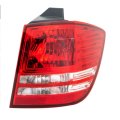 Tail Light Assembly For 2009 Dodge Journey Passenger Side Outer Chrome Housing Clear And Red Lens Replaces Ch2819126 5116290af 