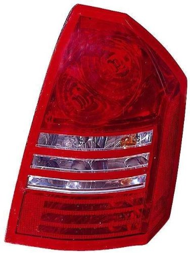 Passenger Side Tail Light Housing 333-1939r-us For Chrysler 300 2005 To 2007 Red Halogen Rear Lamp Assembly Waterproof Plastic