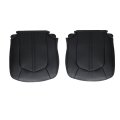 Secos Driver And Passenger Leather Bottom Replacement Seat Covers Black For Cadillac Cts 2008 2009 2010 2011 2012 2013 