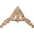 Ekena Millwork Onl10x10x01cach Large Caputo Corner 10-inch X 1-inch Cherry 