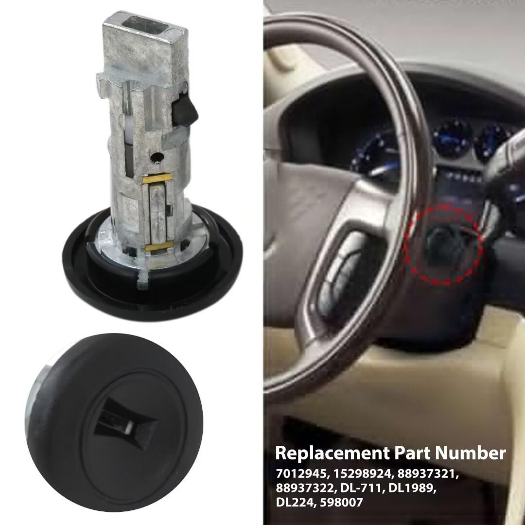 Ignition Lock Cylinder Keys Fit For Chevrolet Suburban 1500 Base Sport Utility 4-door 5 3l 5328cc 325cu In V8 Gas Ohv Naturally