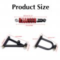 Bjtdllx Front Suspension Swingarm Assembly Arm Kit Upper Lower Shock Rocker Modification For Atv Quad Bike Buggy Go Kart