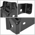 Ni1032117 Front Bumper Cover Support Bracket Compatible With Nissan Altima Upper 2013-2015 Passenger Right Side Polished Black