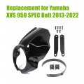 Waltyotur Motorcycle Front Headlight Cover Fairing Windshield Windscreen Replacement For Yamaha Xvs 950 Spec Bolt 2013-2022