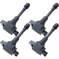 Ignition Coils 2015018 For Chevrolet City Express 2 0l L4 2007-2018 Nissan Altima 2 5l 3-pins Uf549 4 Pcs Coil Pack 