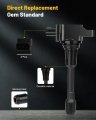 Ignition Coils 2015018 For Chevrolet City Express 2 0l L4 2007-2018 Nissan Altima 2 5l 3-pins Uf549 4 Pcs Coil Pack