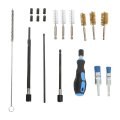 19 Pcs Diesel Engine Injector Seat Cleaning Brush Tool Kit For Nozzle Base Shaft And Cylinder Head Hole With Storage Box