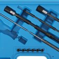 19 Pcs Diesel Engine Injector Seat Cleaning Brush Tool Kit For Nozzle Base Shaft And Cylinder Head Hole With Storage Box