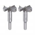 Uxcell Forstner Drill Bits 45mm Tungsten Carbide Wood Hole Saw Auger Opener Woodworking Hinge Drilling Boring Bit Cutter 2pcs